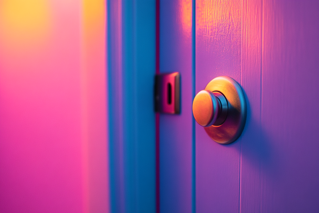 A locked door | Source: Midjourney