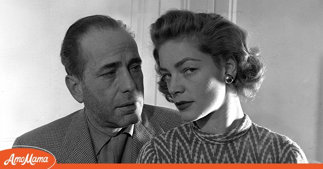 A picture of Humphrey Bogart and his wife, Lauren Bacall | Photo: Getty Images