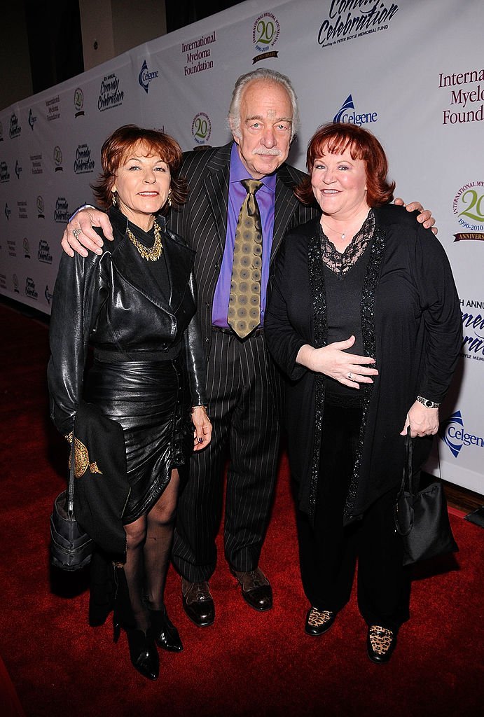 Howard Hesseman and Edie McClurg arrive with Hesseman's wife Caroline Ducrocq at the International Myeloma Foundation's 4th Annual Comedy Celebration | Getty Images