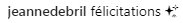 Commentaire sous la publication de Nabilla / Source : Instagram/Nabilla