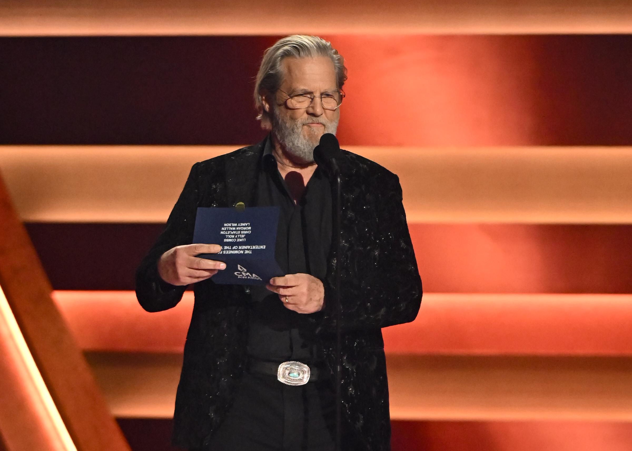 Jeff Bridges on November 20, 2024, in Nashville, Tennessee | Source: Getty Images