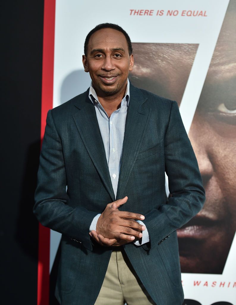 Stephen A. Smith at the premiere of "Equalizer 2" on July 17, 2018 in Hollywood. | Photo: Getty Images