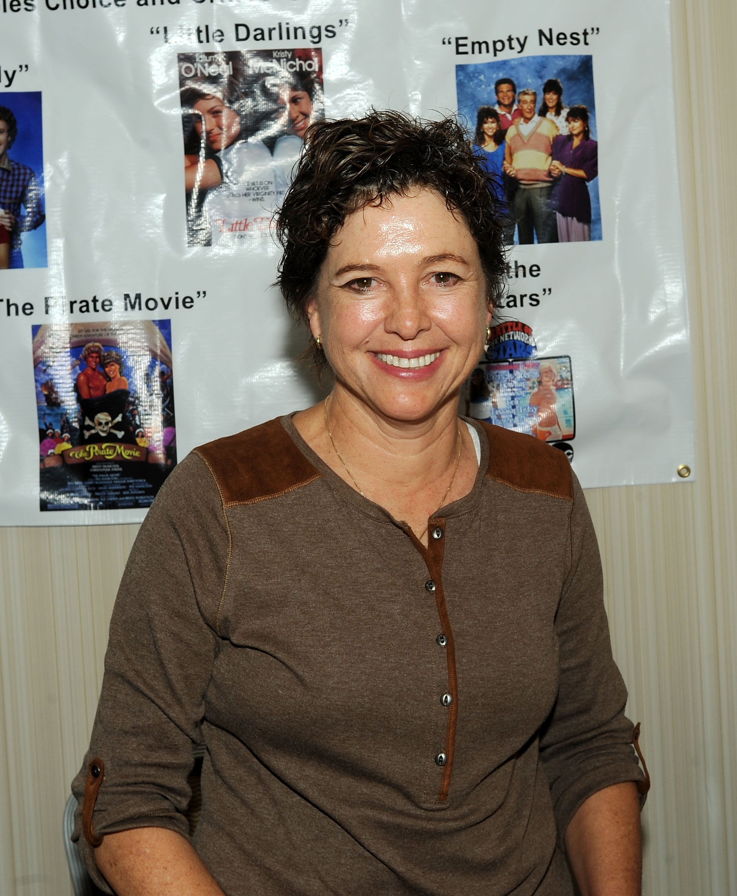  Kristy McNichol attends Day 1 of the Chiller Theatre Expo at Sheraton Parsippany Hotel. | Source: Getty Images