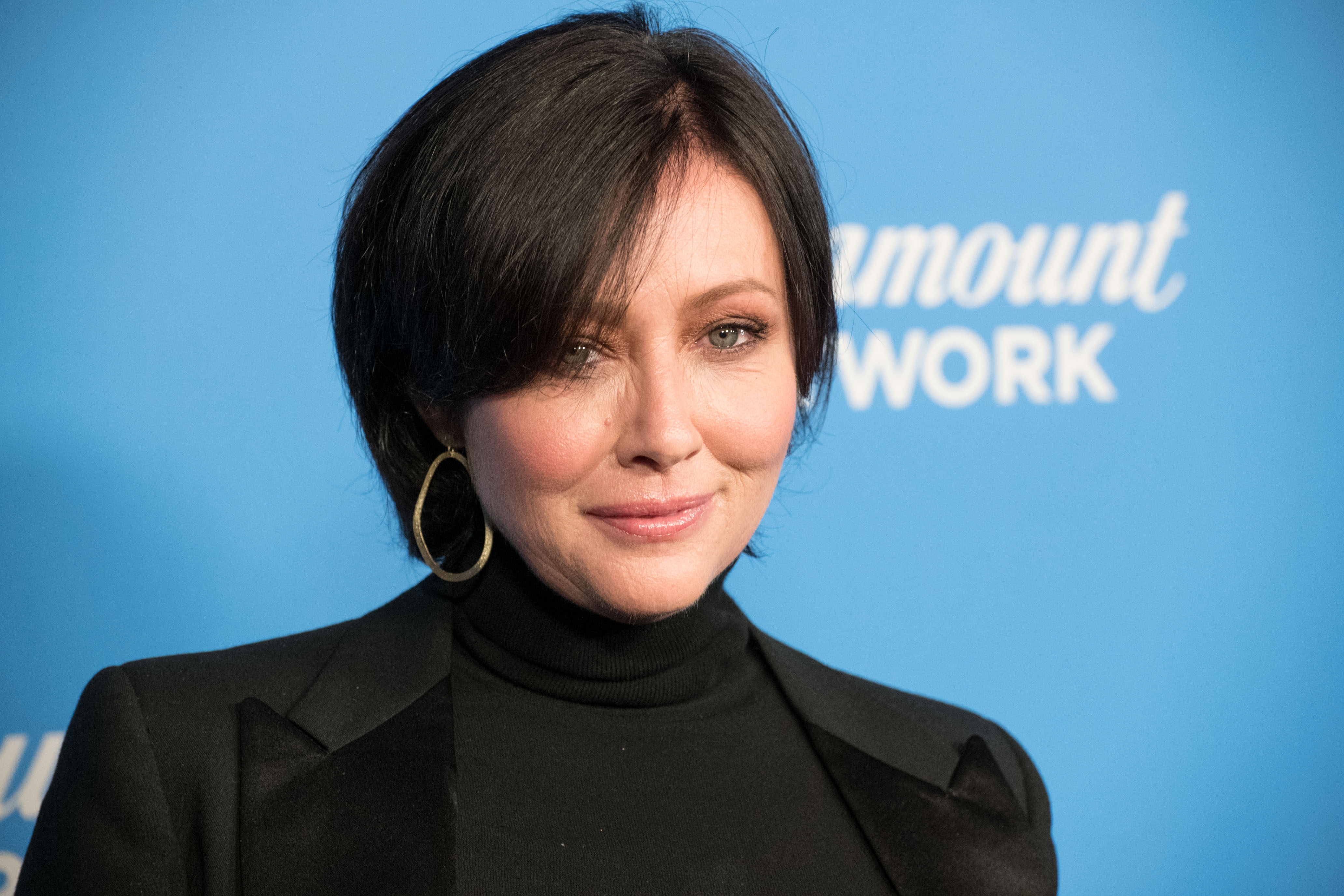 Shannen Doherty attending the Paramount Network Launch Party at Sunset Tower in Los Angeles, California on January 18, 2018 | Source: Getty Images