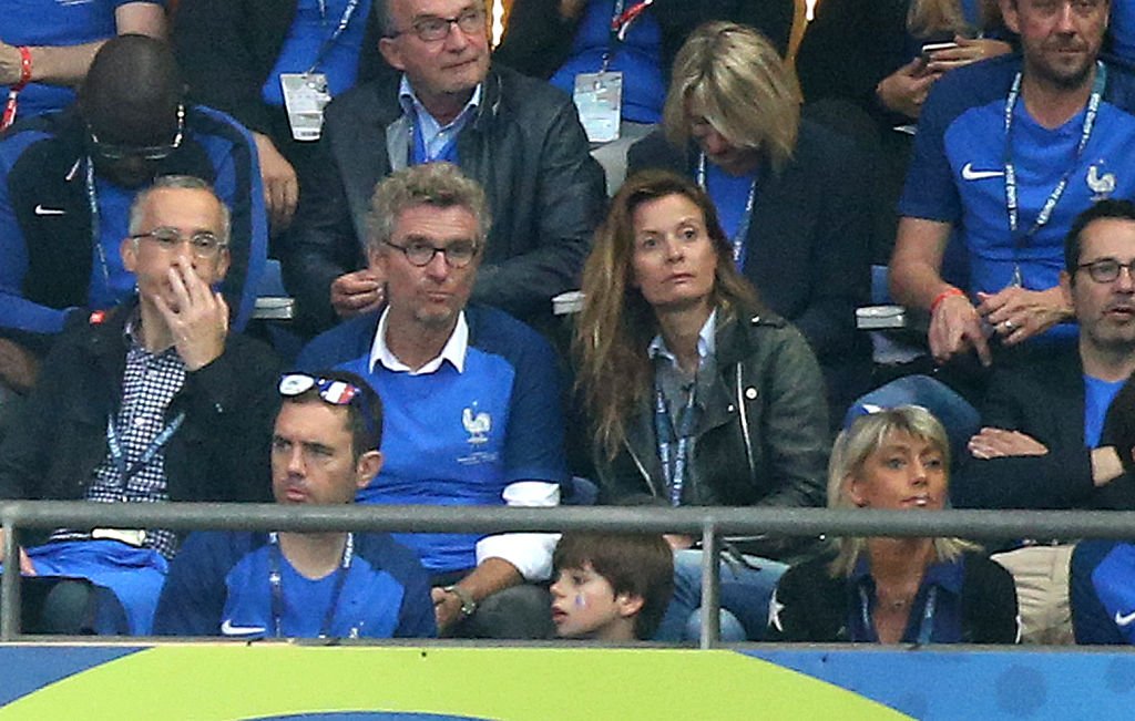 Denis Brogniart et sa femme Hortense Brogniart. l Photo : Getty Image