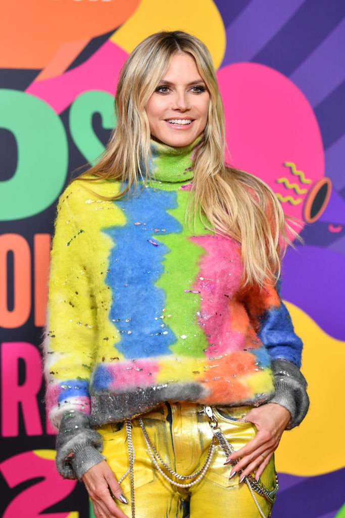 Heidi Klum at the 2021 Nickelodeon's Kids' Choice Awards in March 2021 in Santa Monica, California. | Photo: Getty Images