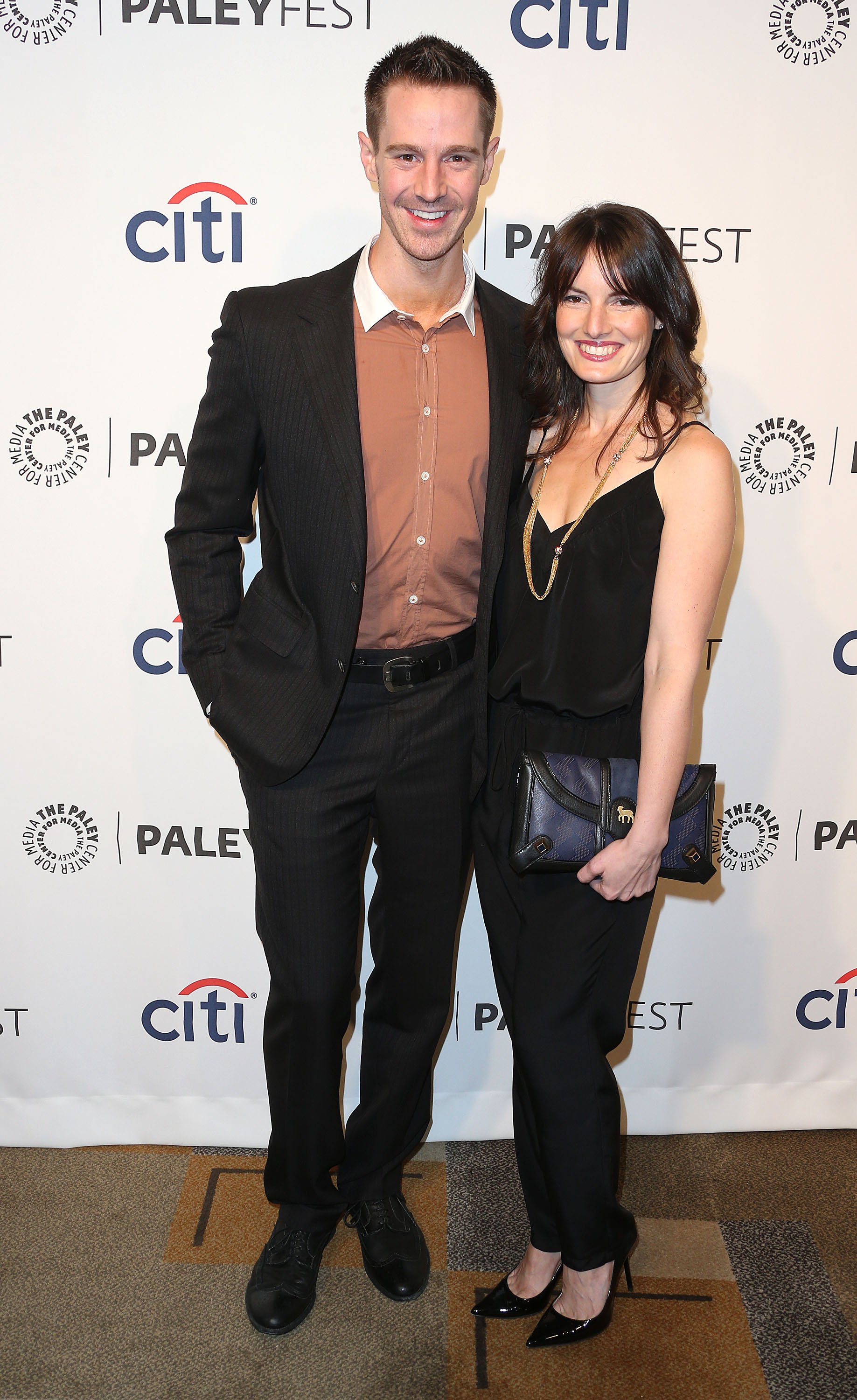 Jason Dohring and Lauren Kutner at The Paley Center for Media's PaleyFest 2014 Honoring "Veronica Mars" at the Dolby Theatre in Hollywood, California on March 13, 2014. | Source: Getty Images