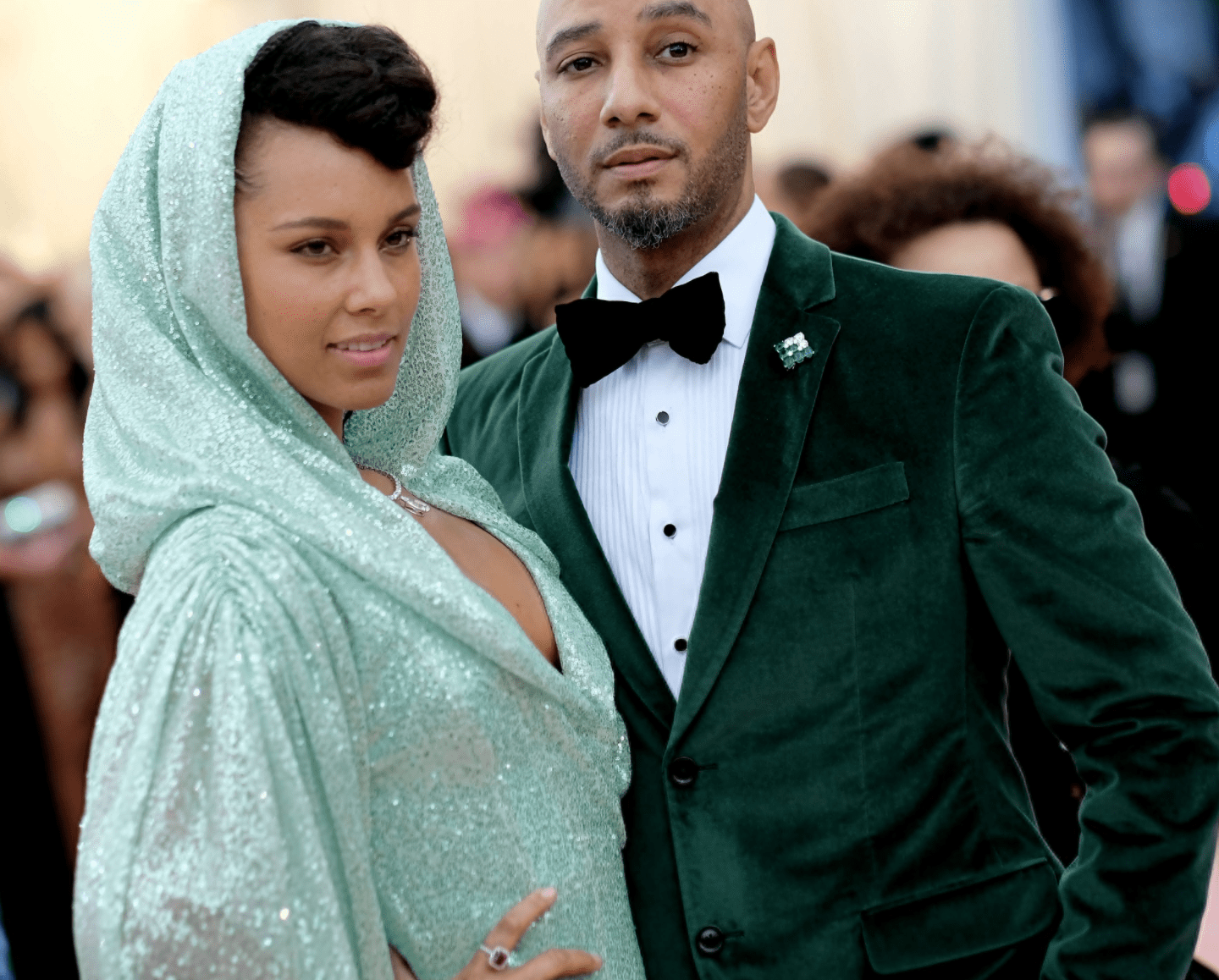 Alicia Keys and Swizz Beatz at the 2019 Met Gala at the Metropolitan Museum of Art in 2019. | Photo: Getty Images