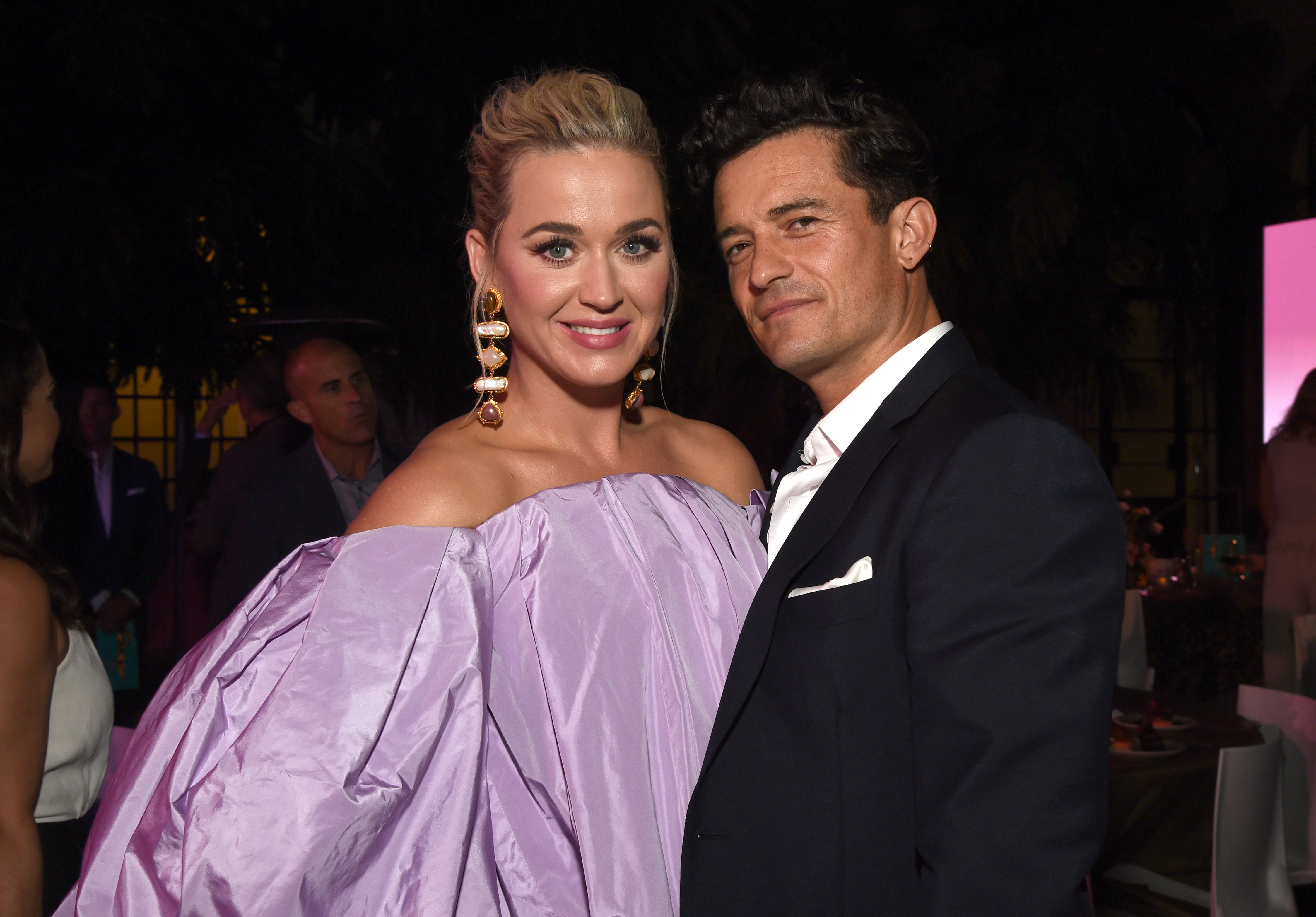 Katy Perry and Orlando Bloom at Variety's Power of Women event in Los Angeles, California on September 30, 2021 | Source: Getty Images