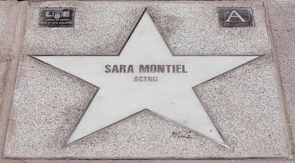 La estrella de Sara Montiel en el Paseo de la Fama. | Fuente: Getty Images