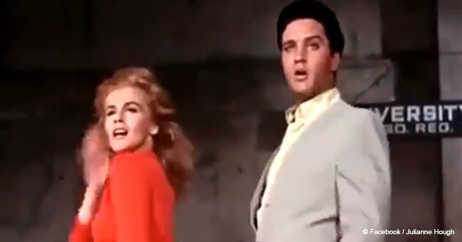Elvis Presley and Ann Margret dancing together – their chemistry is amazing