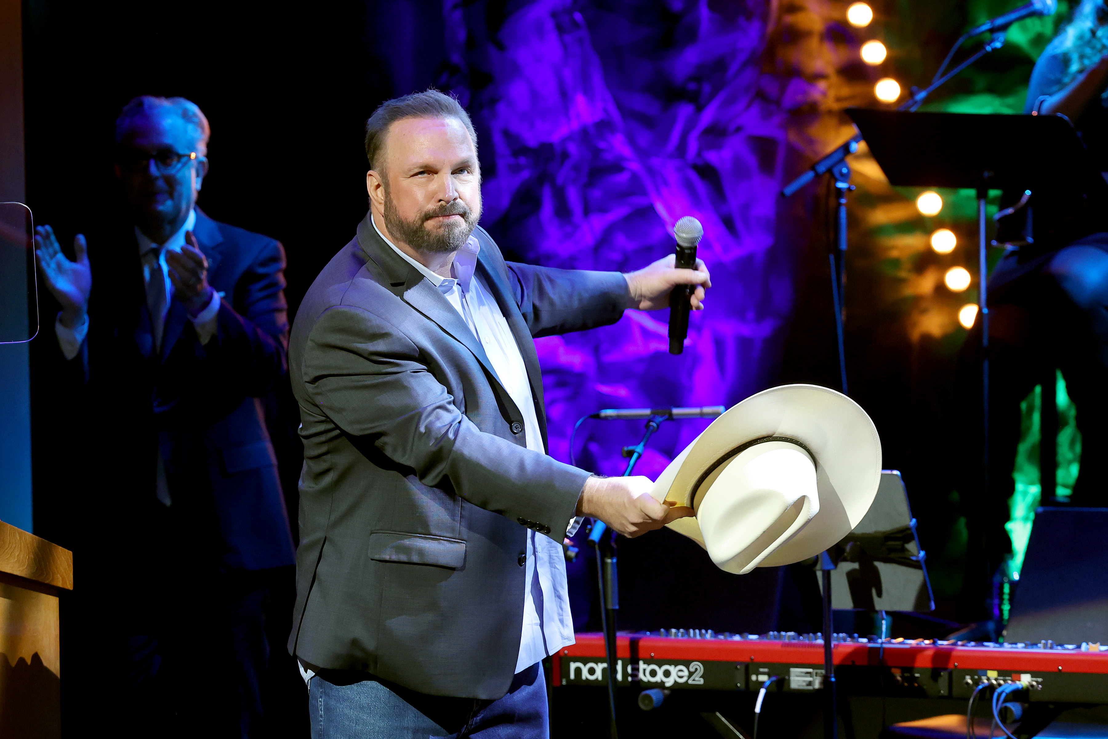 Garth Brooks performs onstage at Country Music Hall of Fame and Museum on May 1, 2022 in Nashville, Tennessee | Source: Getty Images