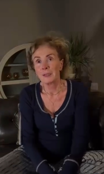 Seated at home and speaking directly to camera in a post dated 21 April 2026, Beverley Callard appears reflective as she begins to recount the moment her jungle experience came to an abrupt end, her calm tone contrasting with the gravity of her story. | Source: Instagram/beverleycallard
