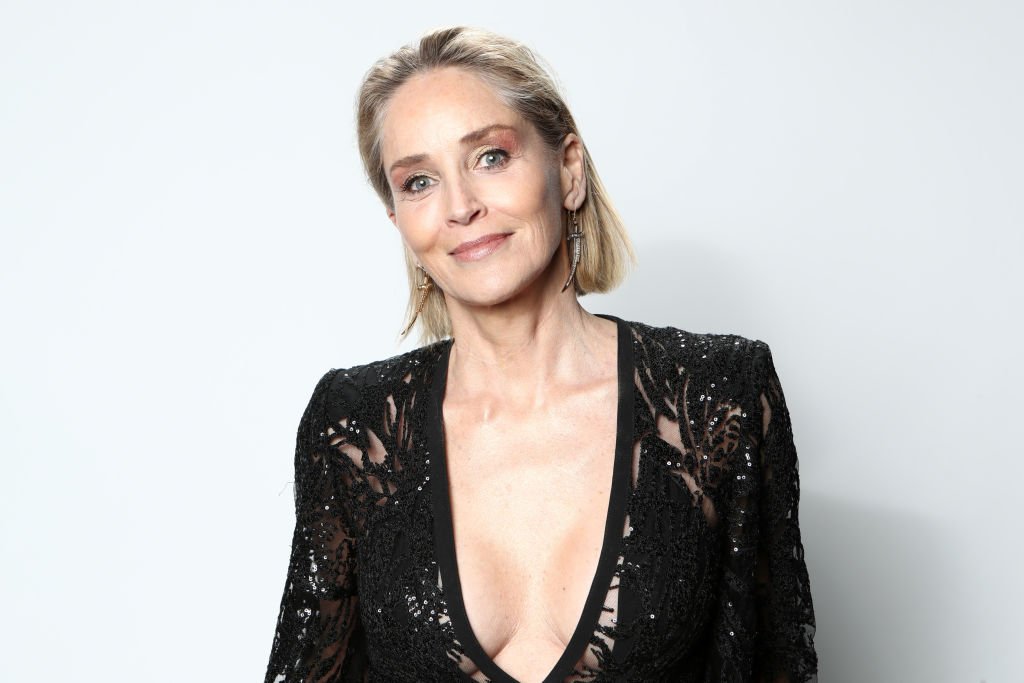 Sharon Stone nimmt an "IMDb LIVE presented by M & M'S" auf der Oscar-Verleihungsparty der Elton John AIDS Foundation am 9. Februar 2020 in Los Angeles, Kalifornien, teil. (Foto von Rich Polk) I Quelle: Getty Images für IMDb