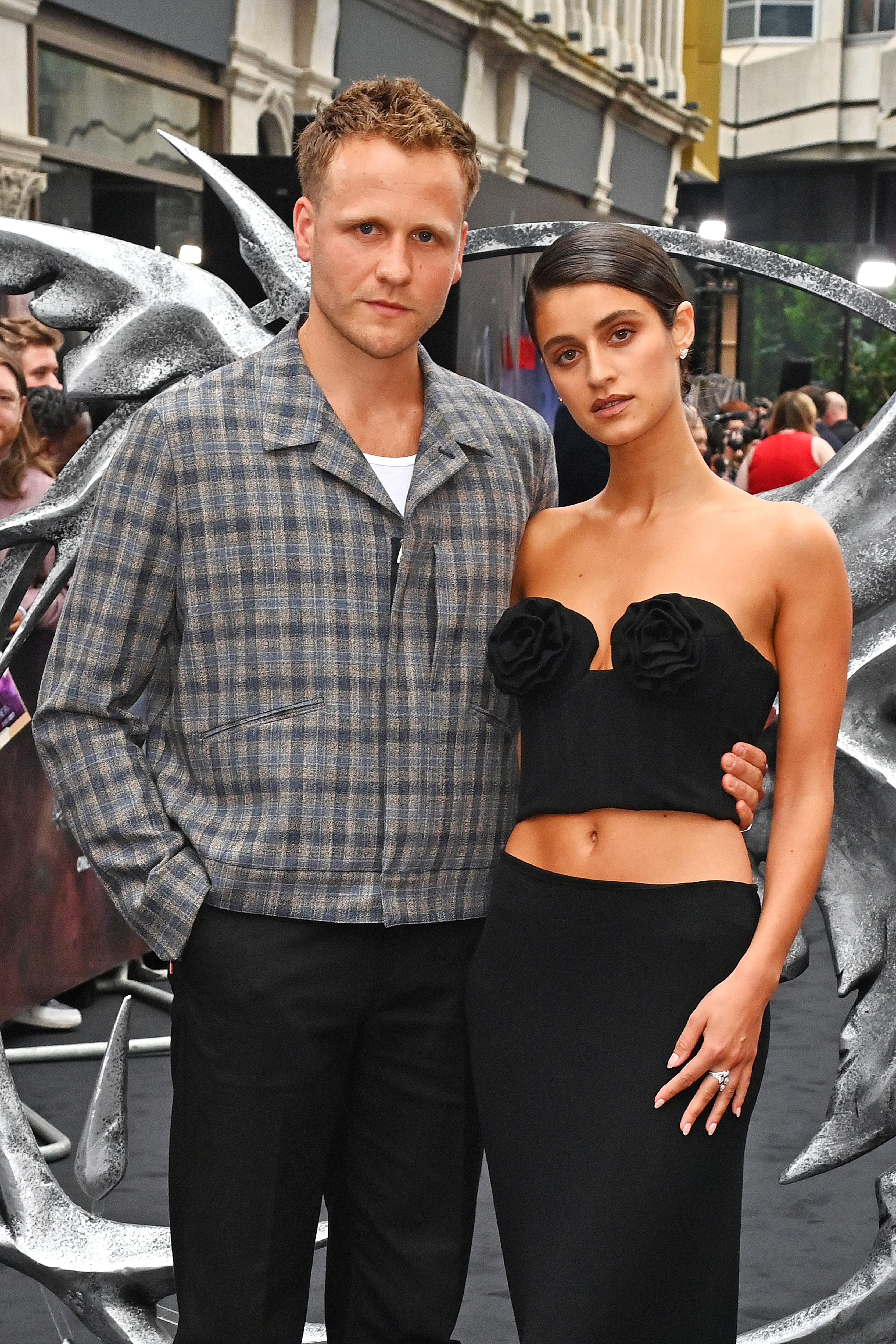 Josh Dylan and Anya Chalotra attend the UK Premiere of "The Witcher" Season 3 at Outernet London on June 28, 2023. | Source: Getty Images