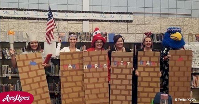 Idaho teachers dressed up as 'Mexicans and the border wall' for Halloween