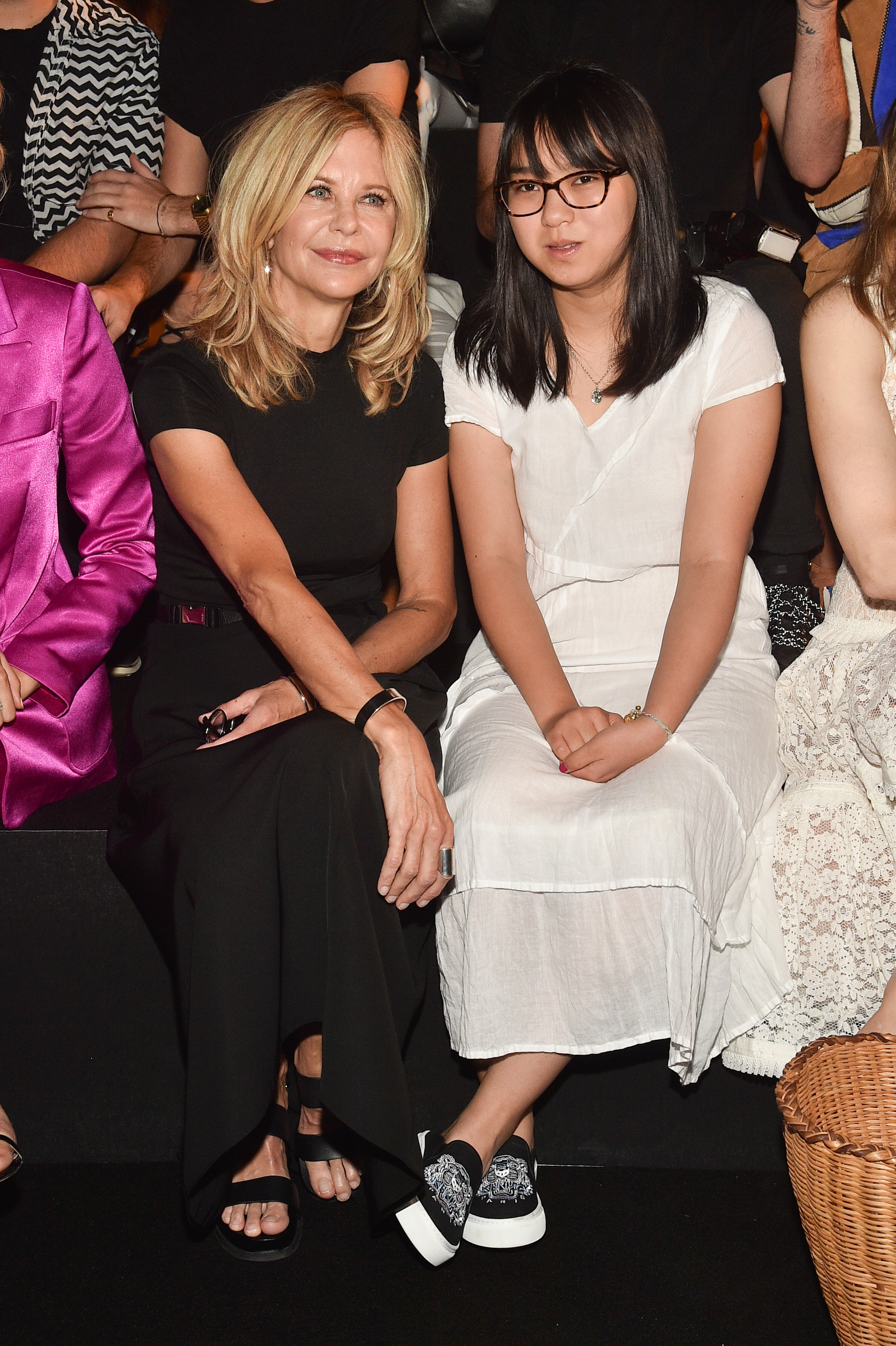 Meg Ryan and her daughter Daisy True Ryan on July 01, 2019, in Paris, France. | Source: Getty Images