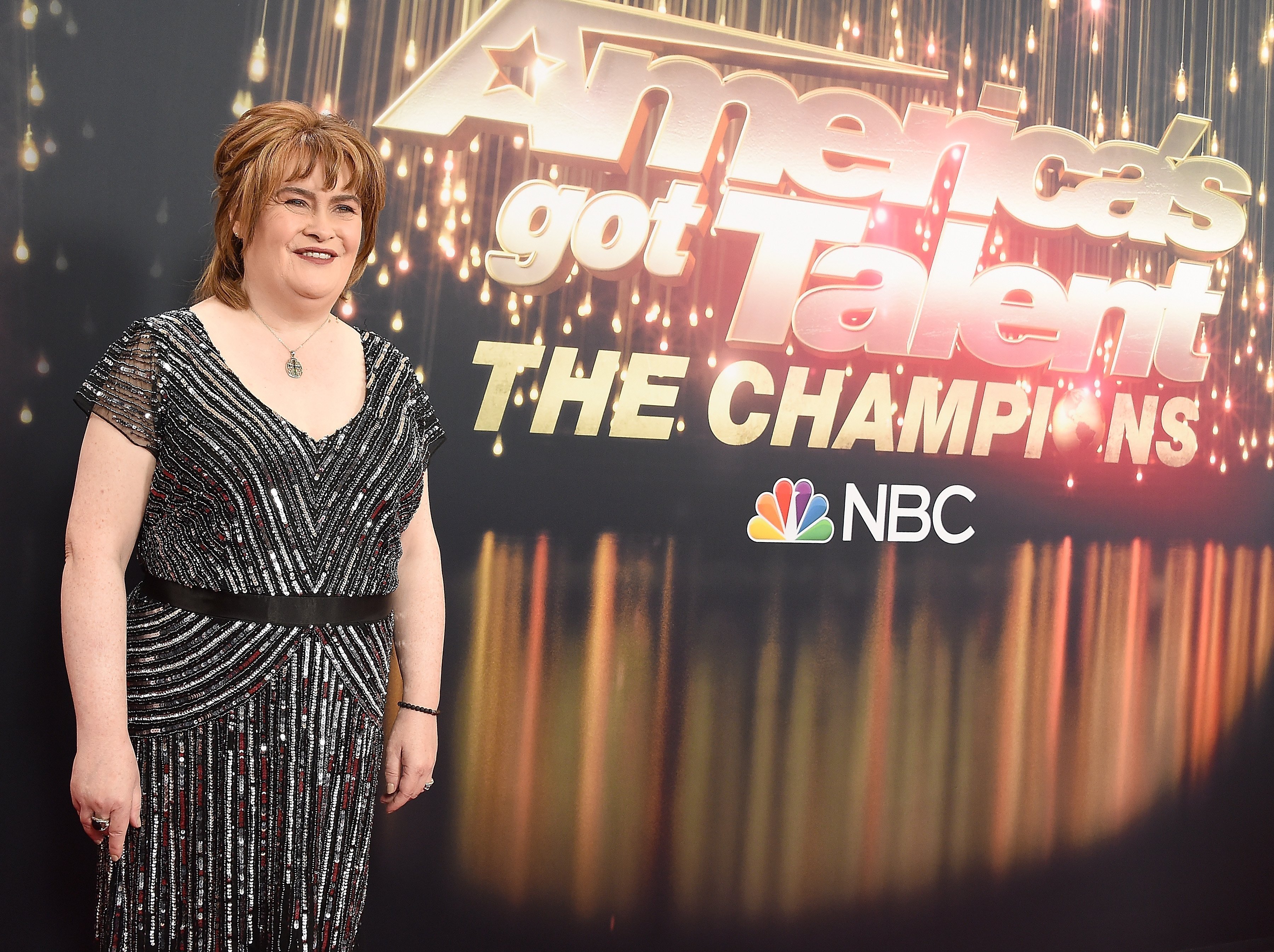 Susan Boyle at the "America's Got Talent: The Champions" Finale in California | Photo: Getty Images