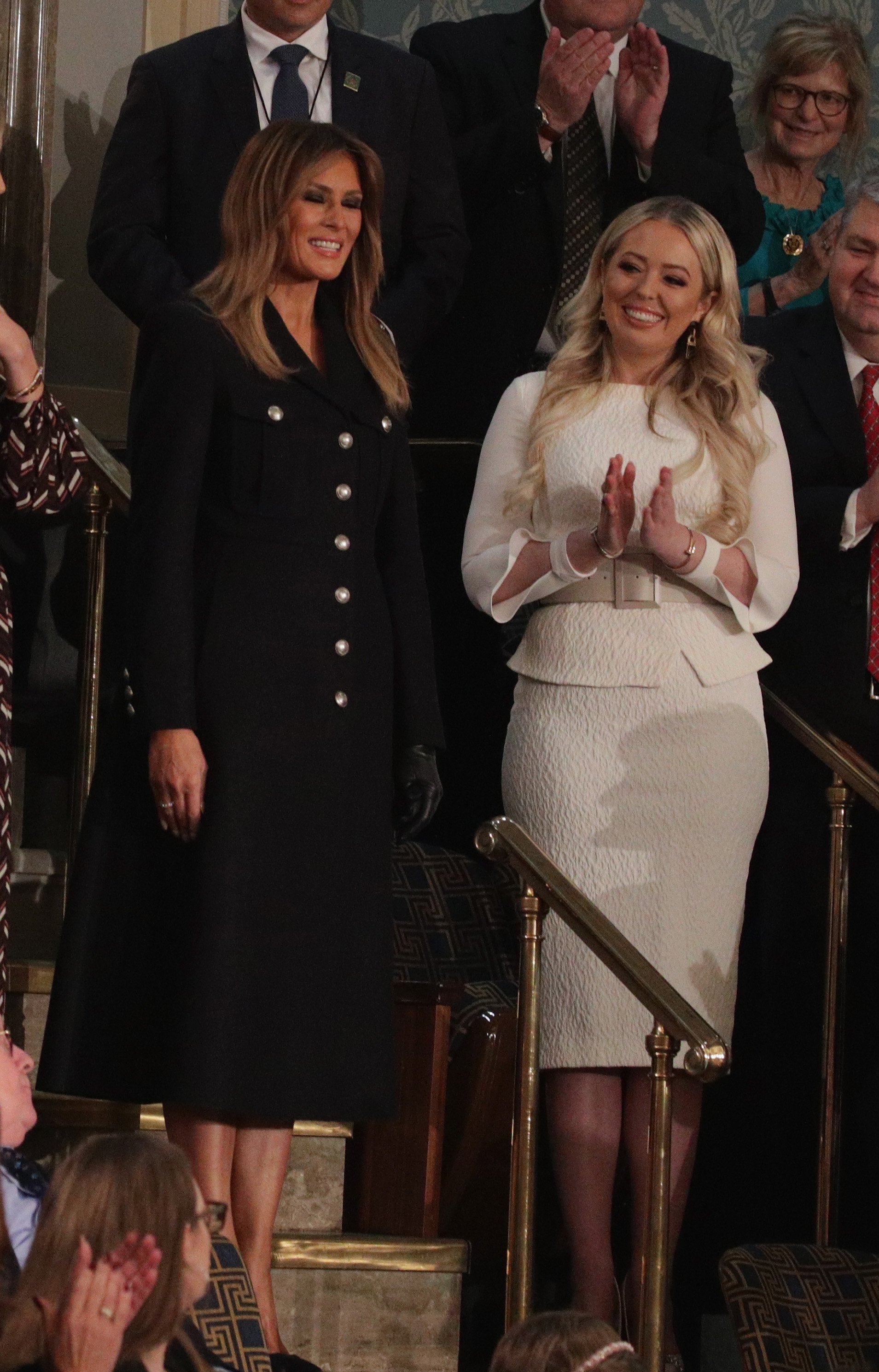 Melania and Triffany Trump at the 2019 SOTU | Photo: Getty Images