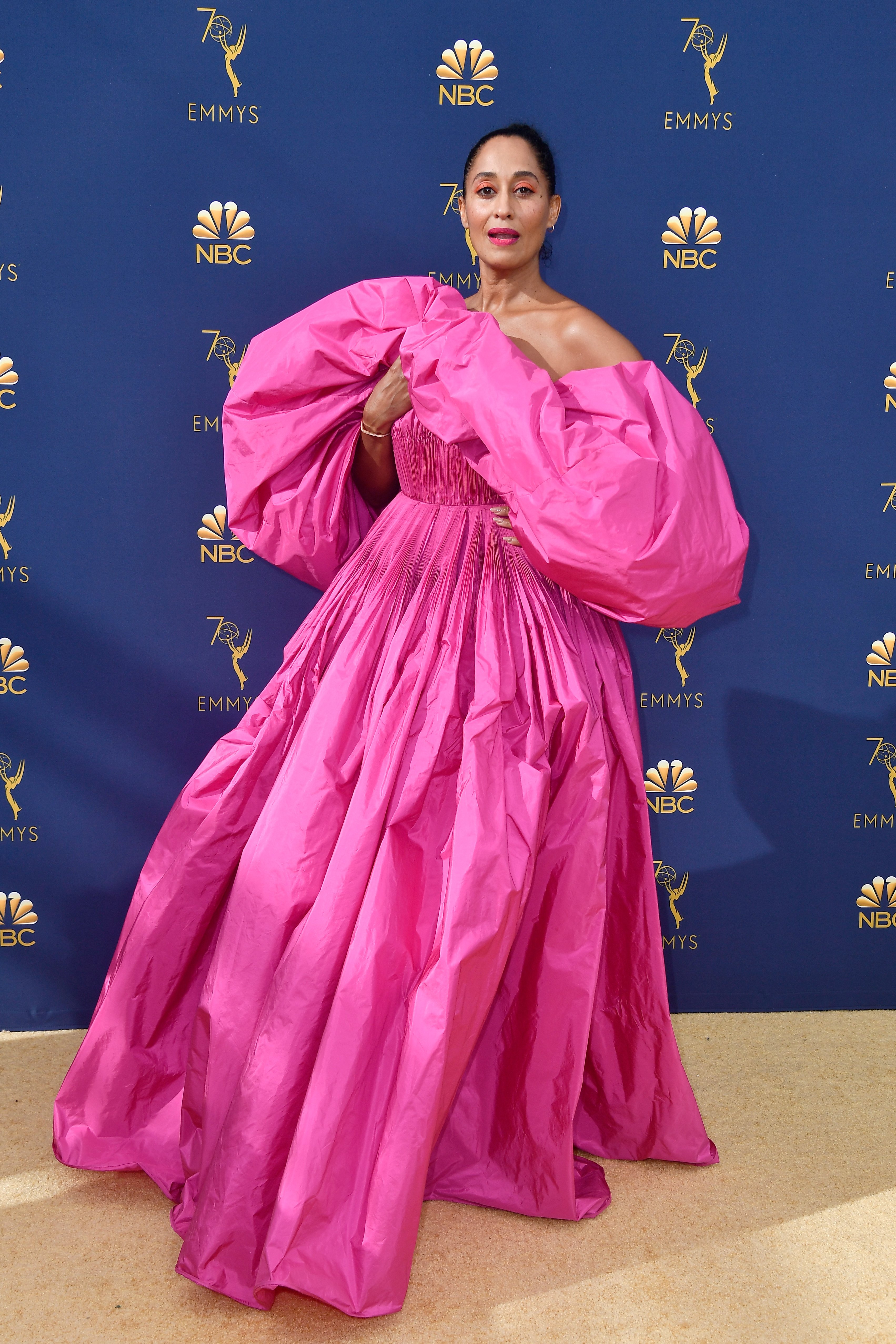 Tracee Ellis Ross at the 70th Emmy Awards at Microsoft Theater on September 17, 2018 in Los Angeles, California.| Source: Getty Images