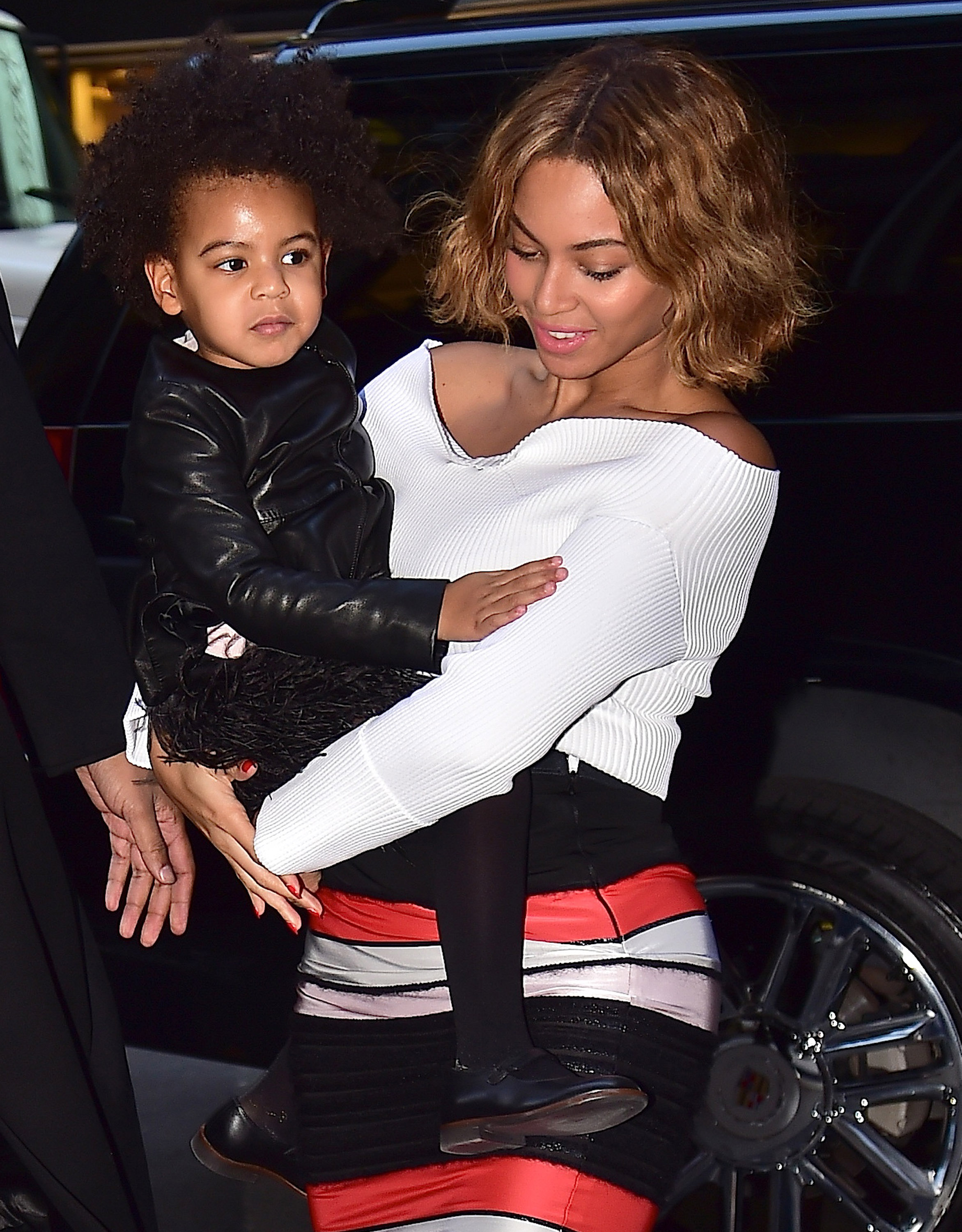 : Beyonce Knowles and Blue Ivy Carter, New York City, 2014 | Source: Getty Images