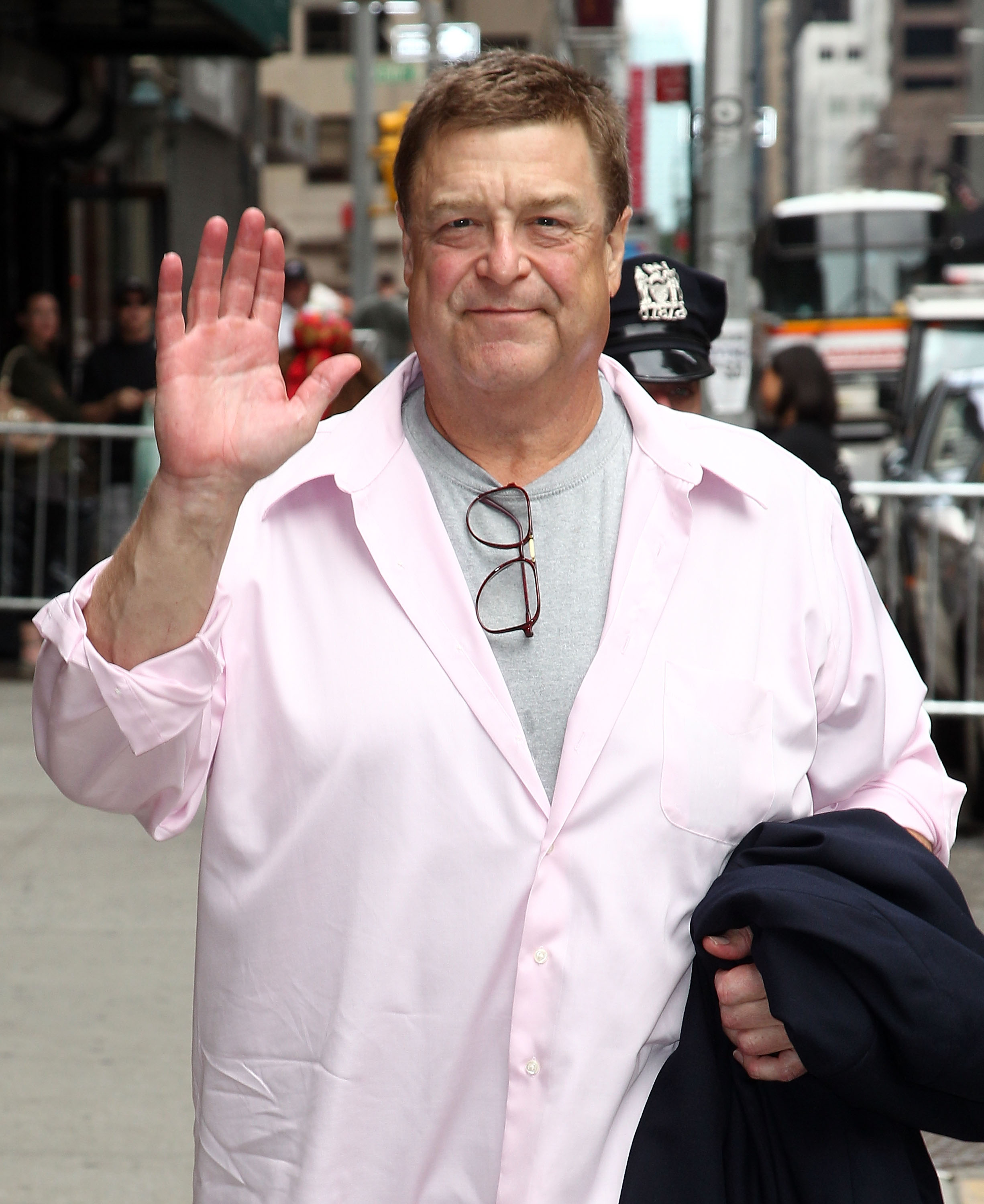 John Goodman during a visit to "Late Show With David Letterman" at the Ed Sullivan Theater on June 16, 2010, in New York City | Source: Getty Images