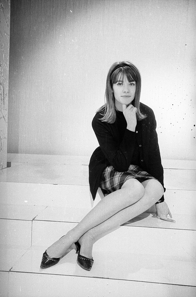 La chanteuse Françoise Hardy en 1963. l Source : Getty Images