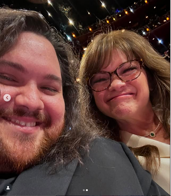 Wolfgang Van Halen and Valerie Bertinelli, from a post dated April 23, 2024 | Source: Instagram/wolfvanhalen