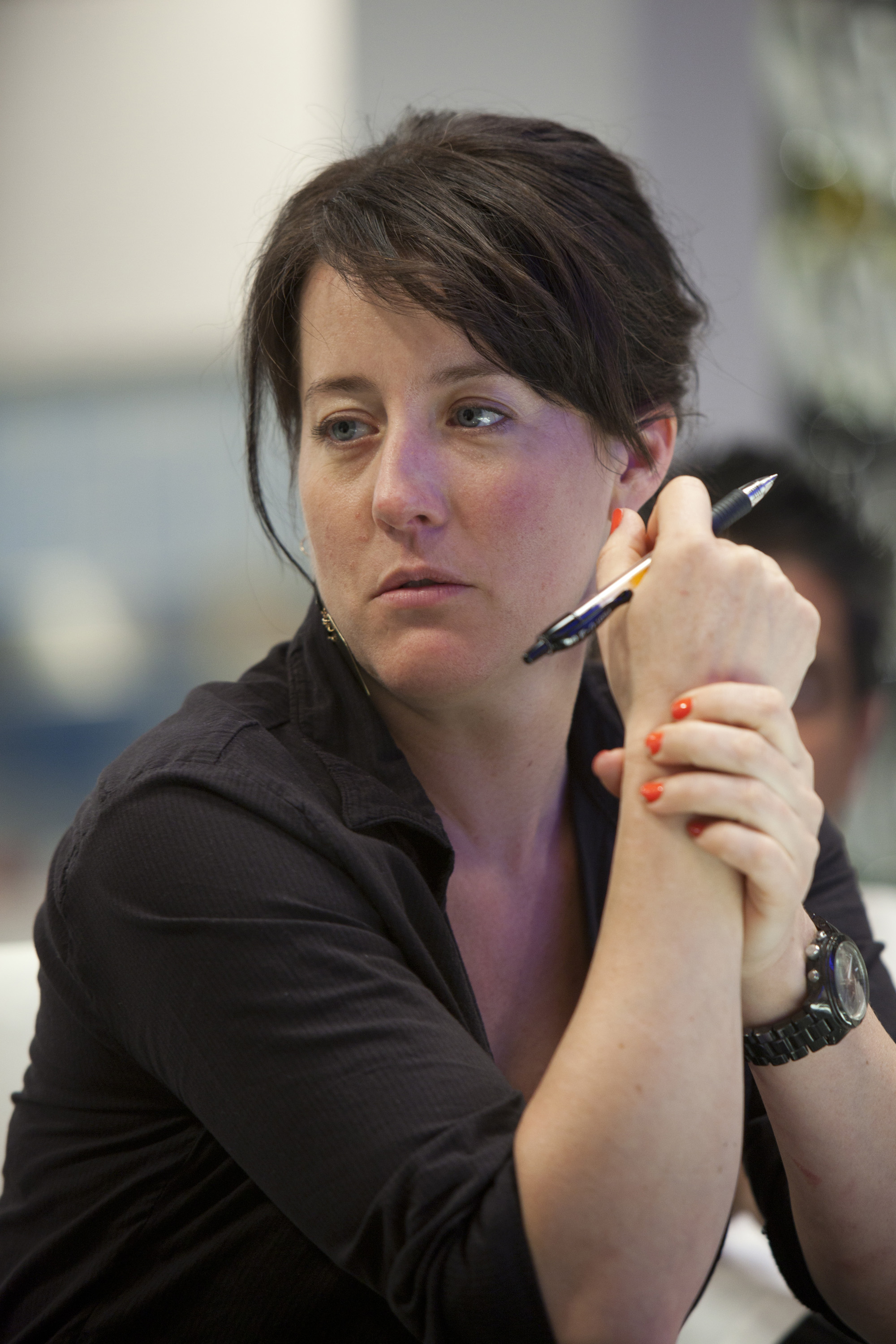 Naomi Pomeroy on an episode of "Top Chef Masters" in 2011 | Source: Getty Images