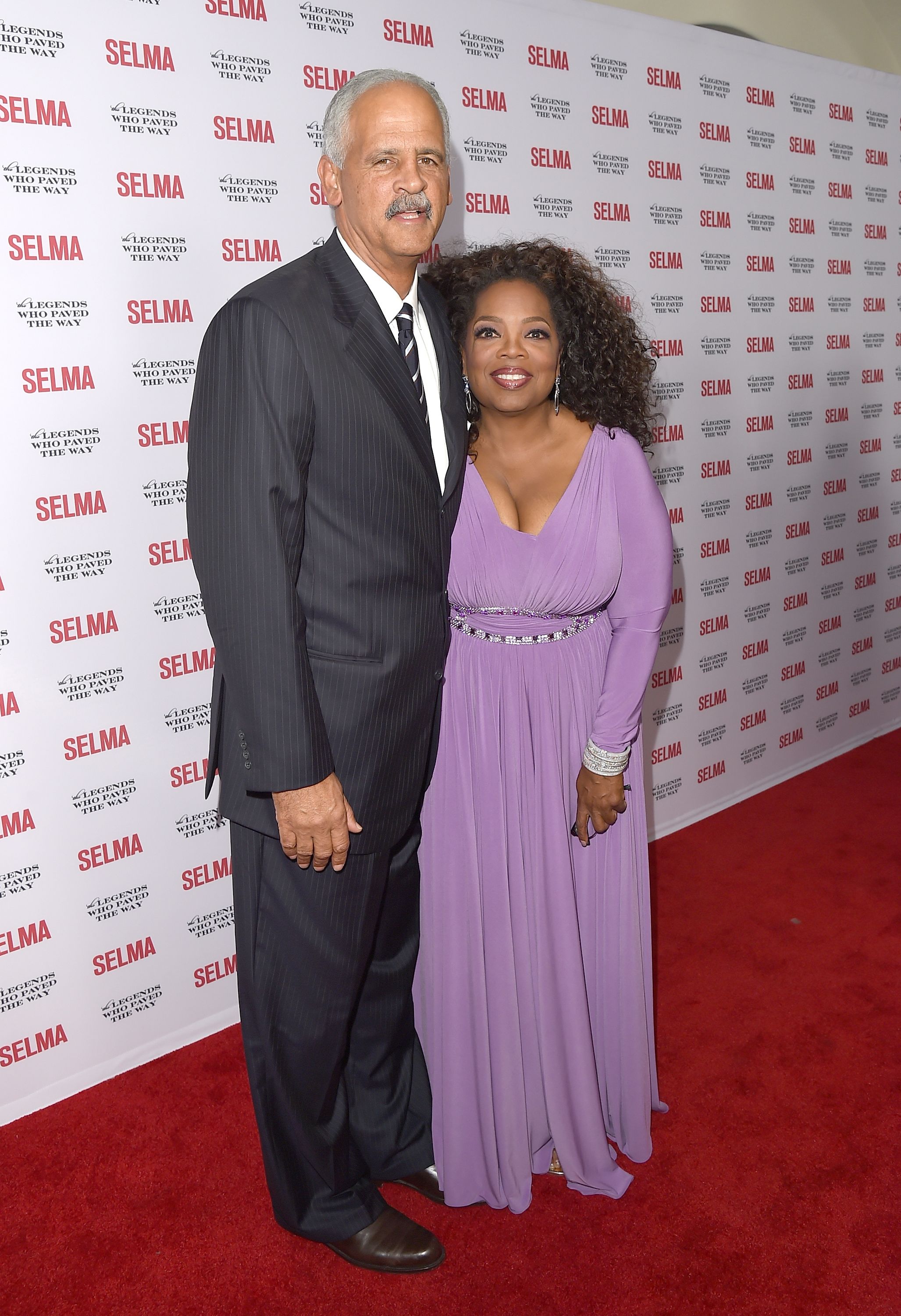 Oprah Winfrey and Stedman Graham attend the 'Selma' and the Legends Who Paved the Way Gala | Source: Getty Images