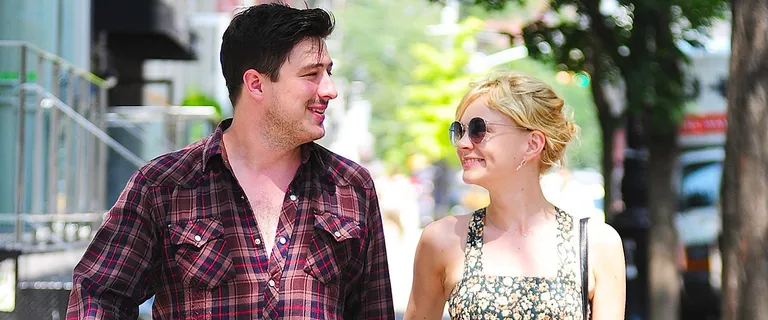 Marcus Mumford and Carey Mulligan in SoHo on August 2, 2012 in New York City | Photo: Getty Images