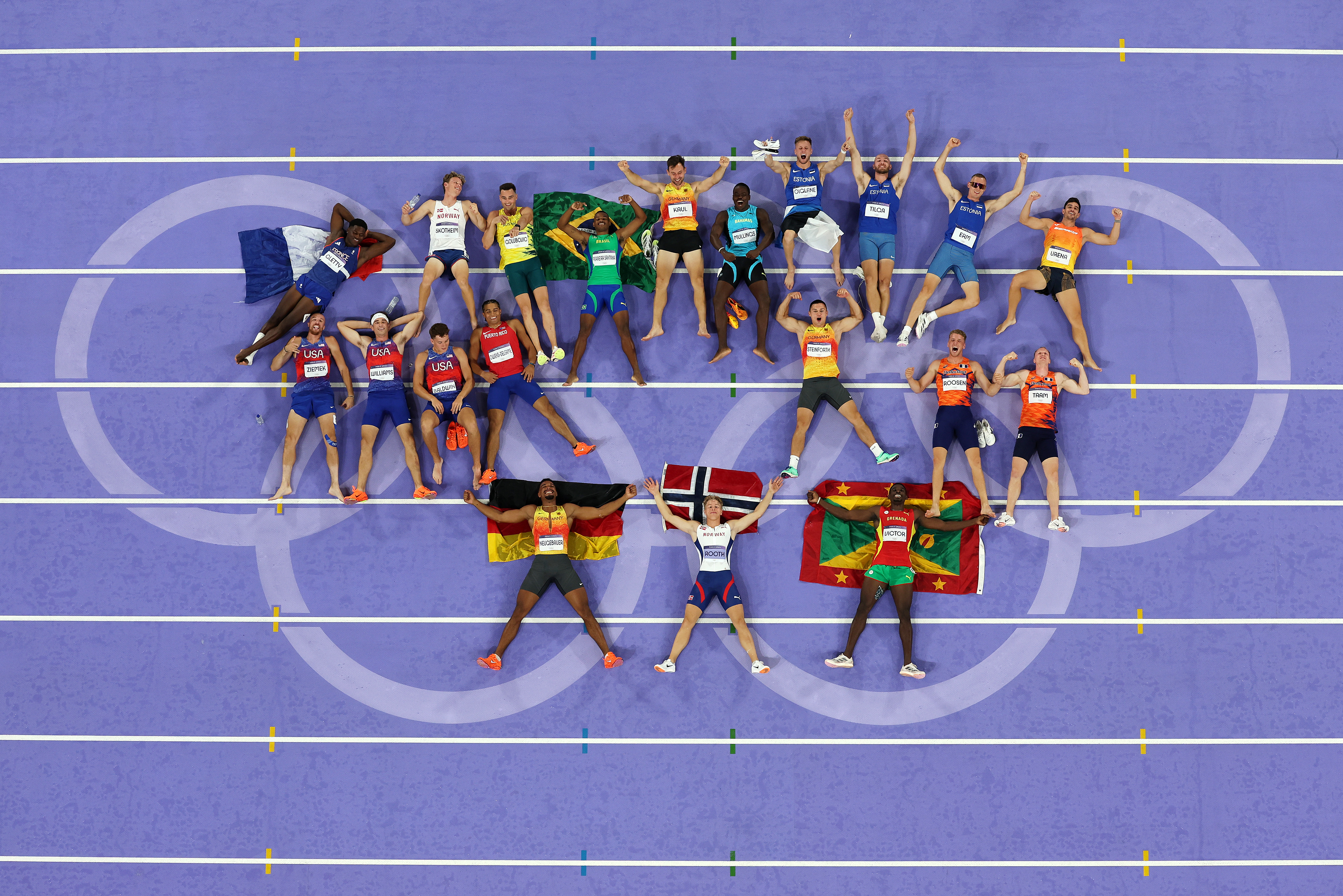 Athletes on day eight of the Olympic Games Paris 2024 on August 3 in France. | Source: Getty Images