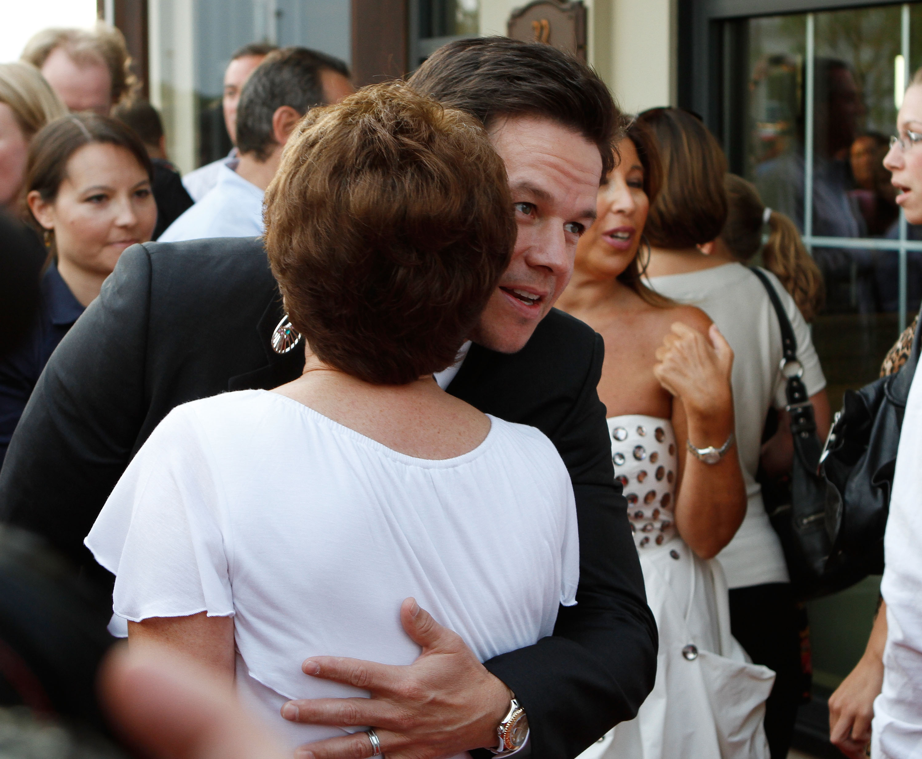 Mark Wahlberg and Alma Wahlberg attend a screening of "The Other Guys" in Hingham, Massachusetts on August 3, 2010 | Source: Getty Images