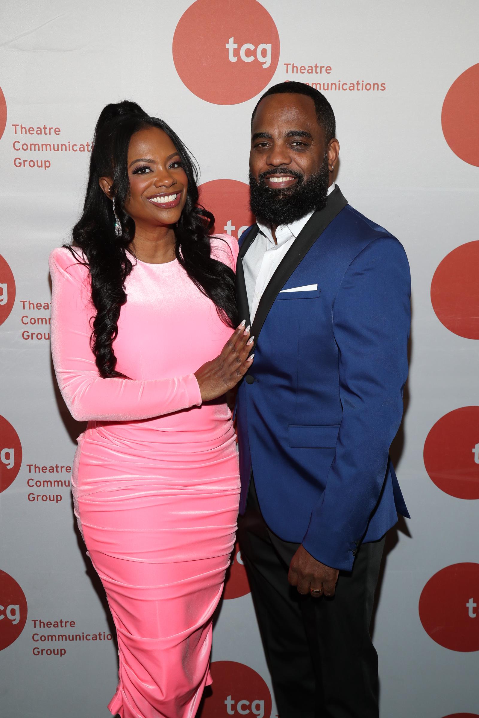 Kandi Burruss and Todd Tucker attend the Theater Communications Group 2024 Gala: "Our Stories" at Edison Ballroom in New York City on March 11. | Source: Getty Images