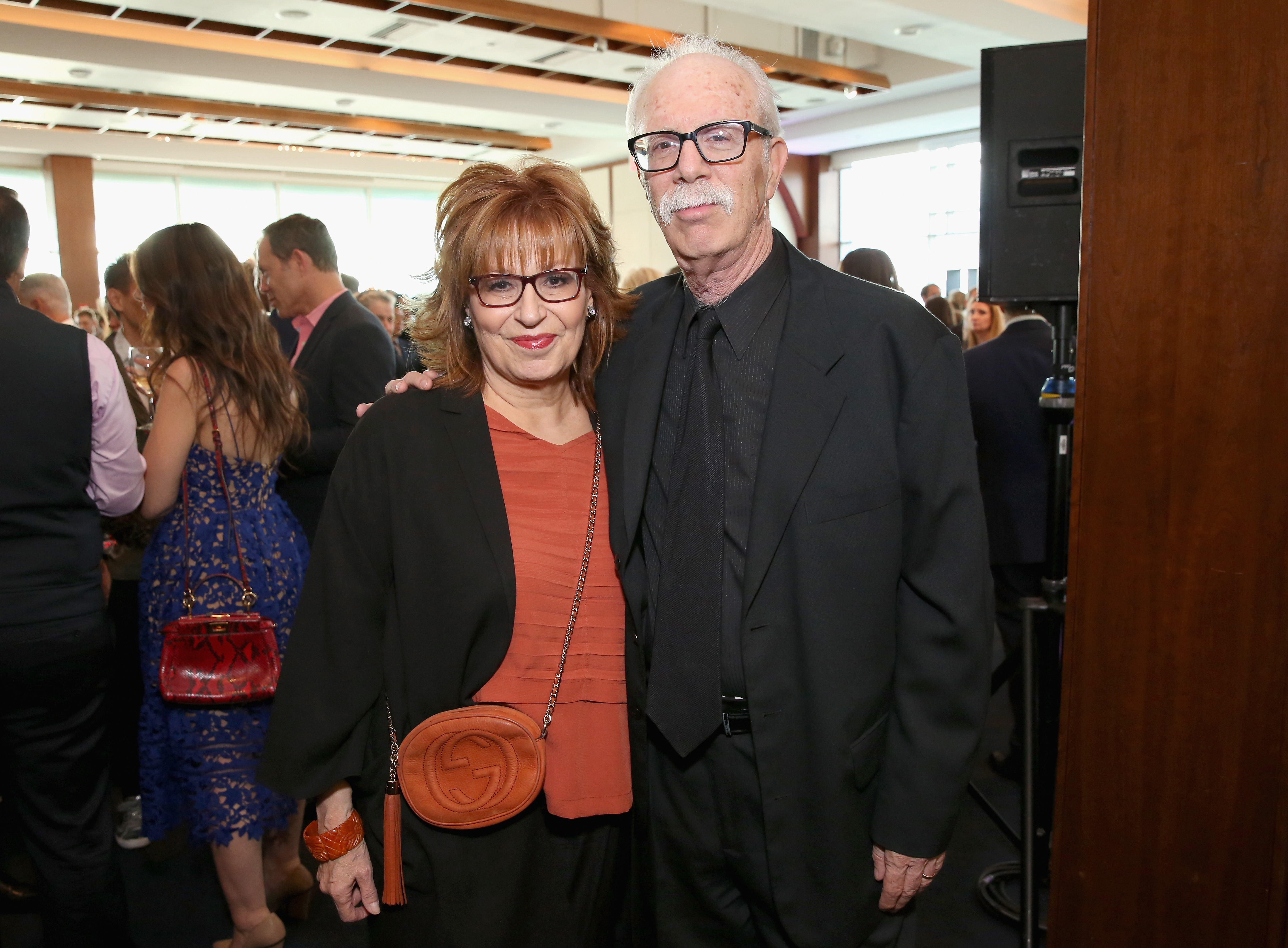 Joy Behar and Steve Janowitz on May 8, 2017, in New York City | Source: Getty Images