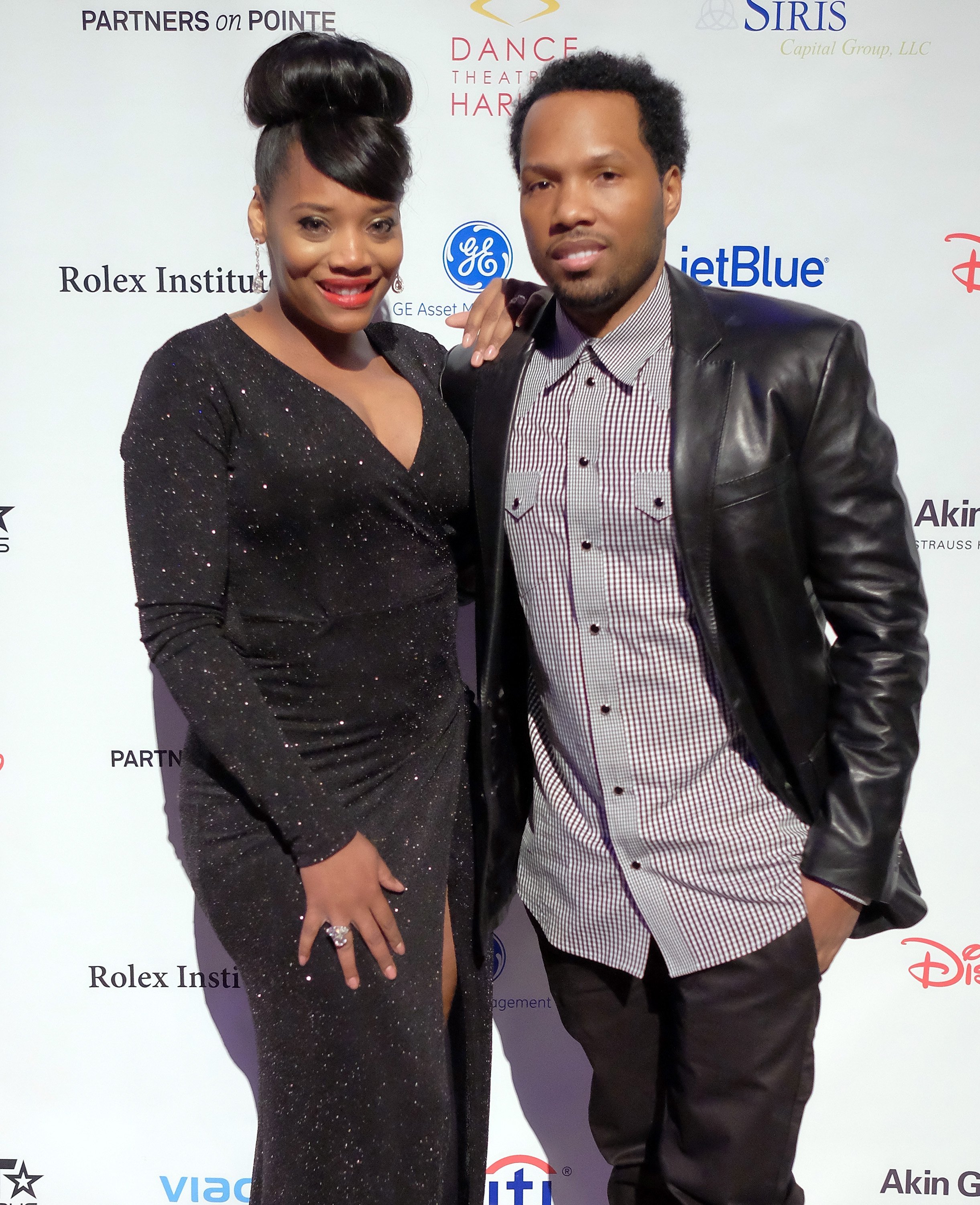 Mendeecees Harris and then-fiancee Yandy Smith at the 2015 Dance Theatre of Harlen Vision Gala in New York City on February 24, 2015. | Source: Getty Images