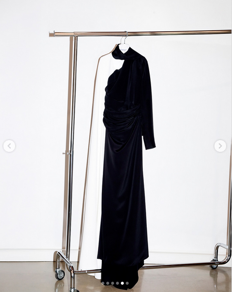 Kamala Harris's dress, from a post dated May 6, 2025 | Source: Instagram/off____white