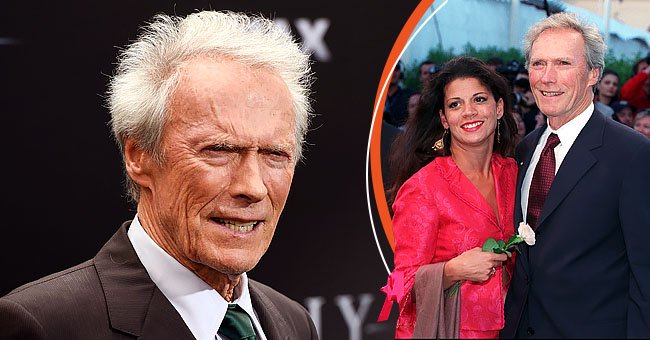 Clint Eastwood. [Izquierda]; Clint Eastwood y su ex esposa Dina Ruiz. | Getty Images