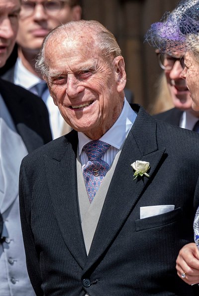 Prince Philip at St George's Chapel on May 18, 2019 | Photo: Getty Images