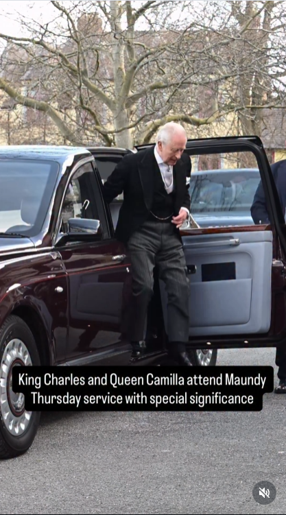 A screengrab of a video, dated 2 April 2026. | Source: Instagram/hellomag