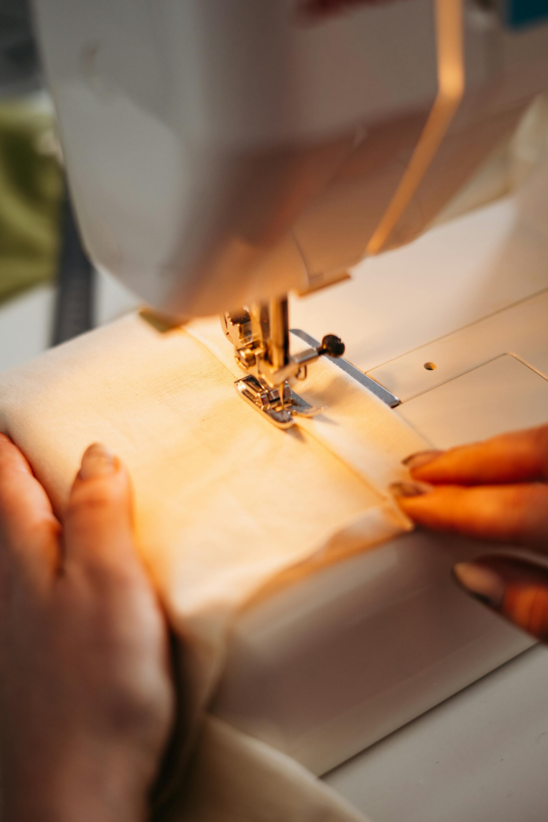 A person sewing a fabric | Source: Pexels