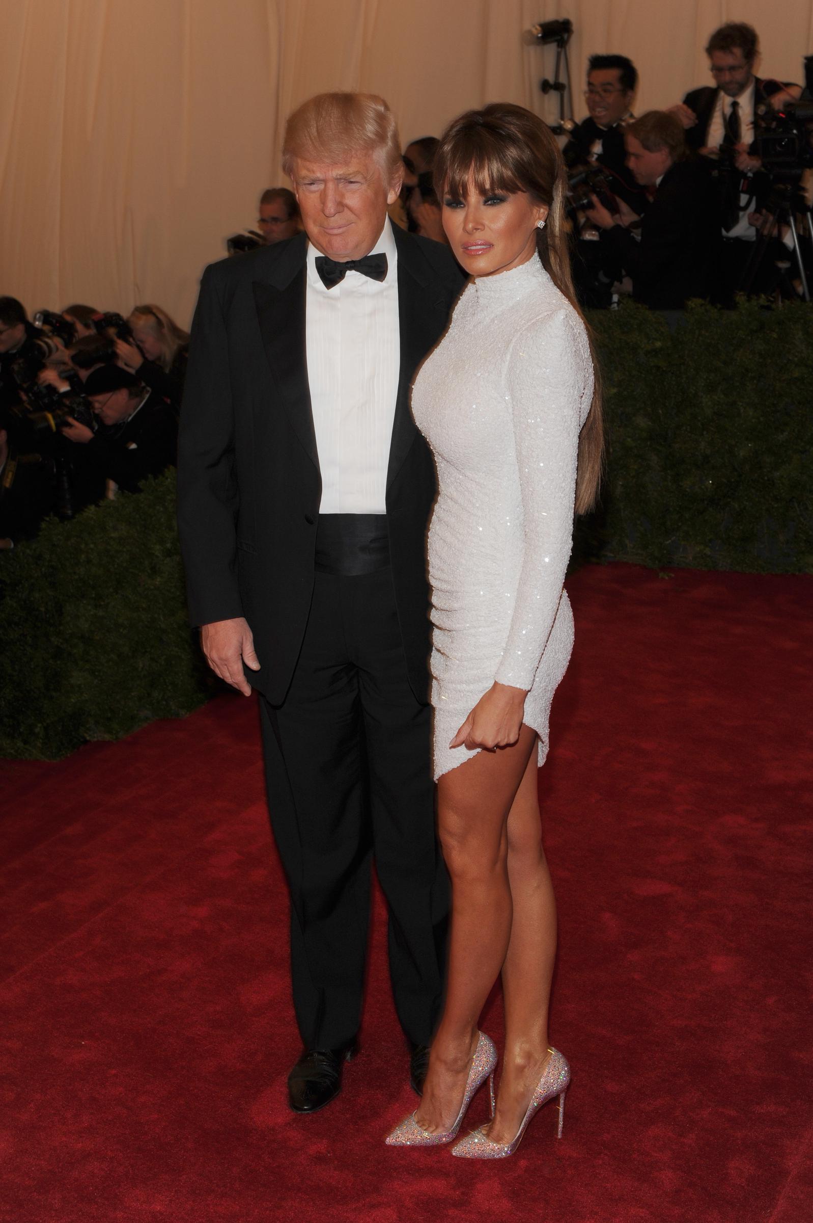Donald Trump and Melania Trump attend the Metropolitan Museum of Artâ€™s 2012 Costume Institute Gala. | Source: Getty Images