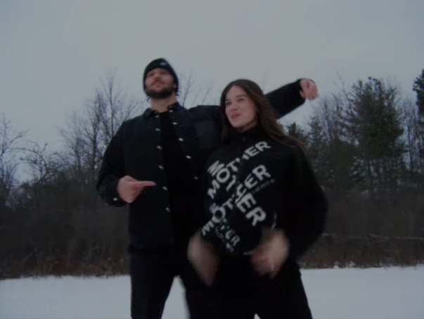 Hailee Steinfeld and Josh Allen seen in a clip dated December 12, 2025 | Source: Instagram/haileesteinfeld