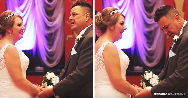 Groom baffles everyone when he looks at his bride and says 'no' at the altar