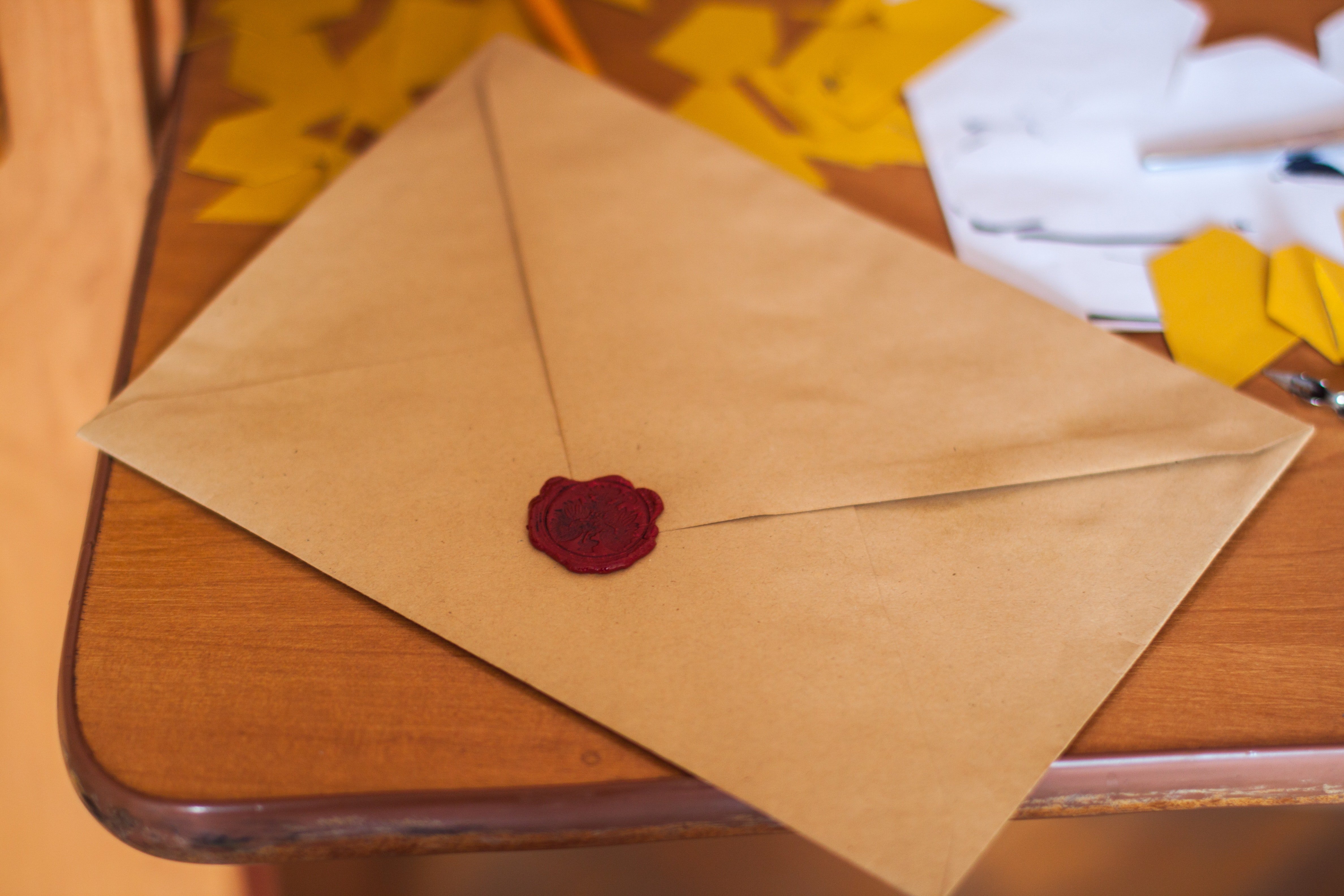 Peter opened the envelope when he was 16. | Source: Pexels
