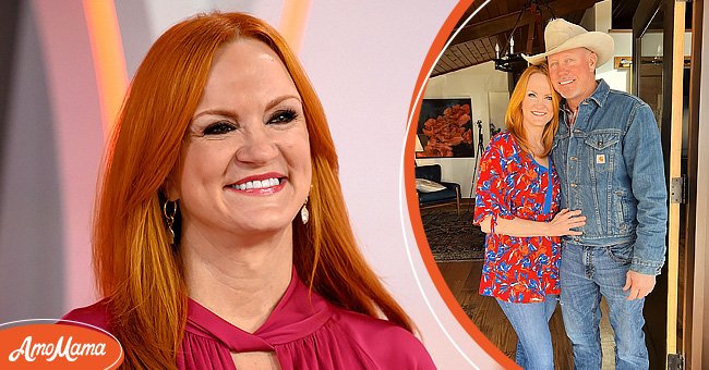 (L) Television personality Ree Drummond during an appearance on "Today" on October 18, 2021. Food writer Ree Drummond with her husband Ladd Drummond. / Source: Getty Images and Instagram/@thepioneerwoman