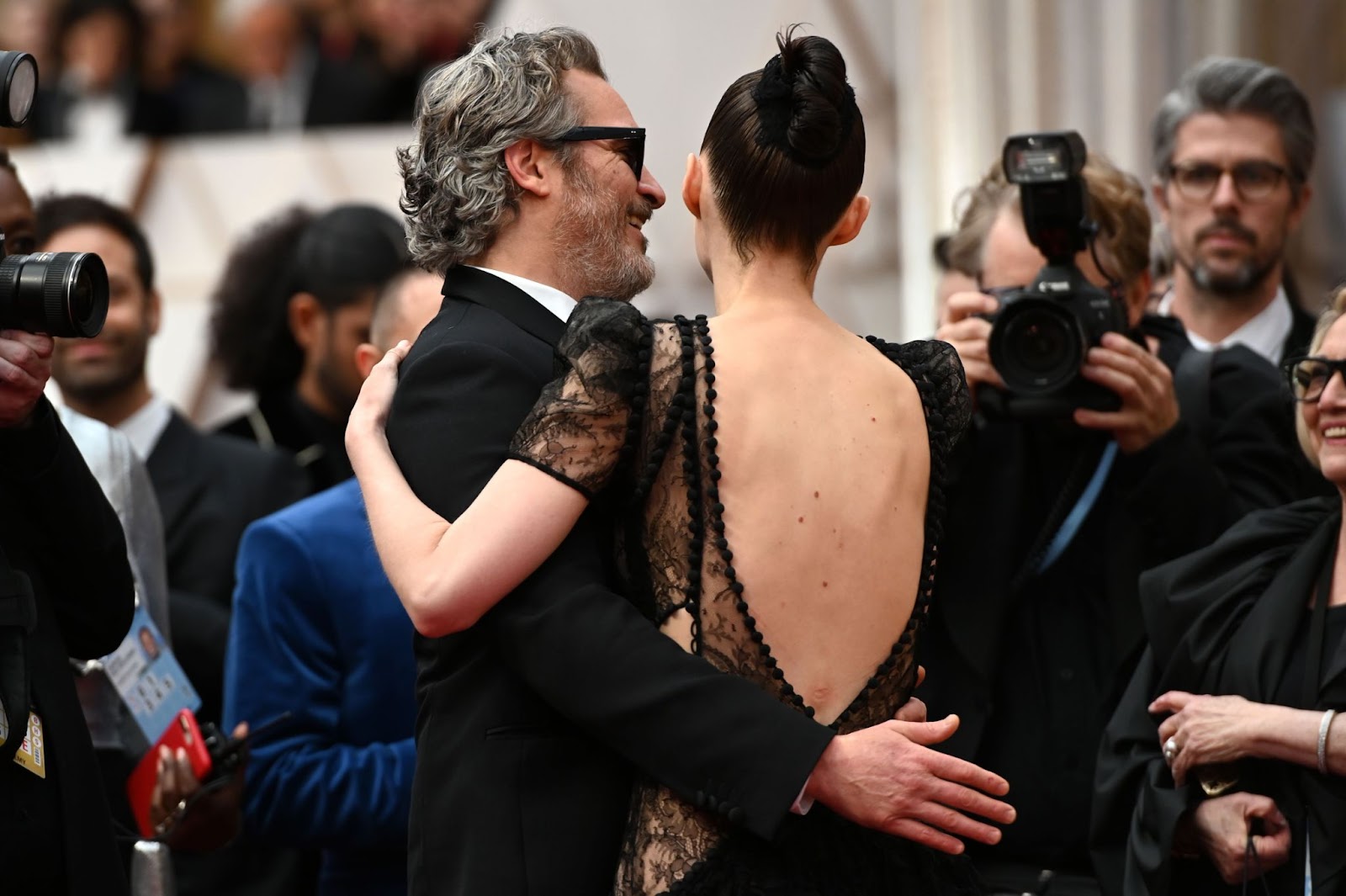 Joaquin Phoenix and Rooney Mara attended the 92nd Oscars in Hollywood, California, on February 9, 2020, standing together in support as Phoenix received acclaim during a major milestone in his career. | Source: Getty Images