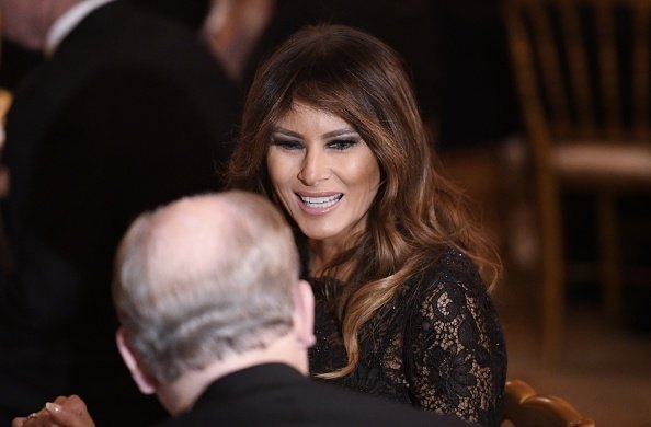 First Lady Melania Trump attends the Governors' Ball at the White House on February 25, 2018 | Photo: Getty Images