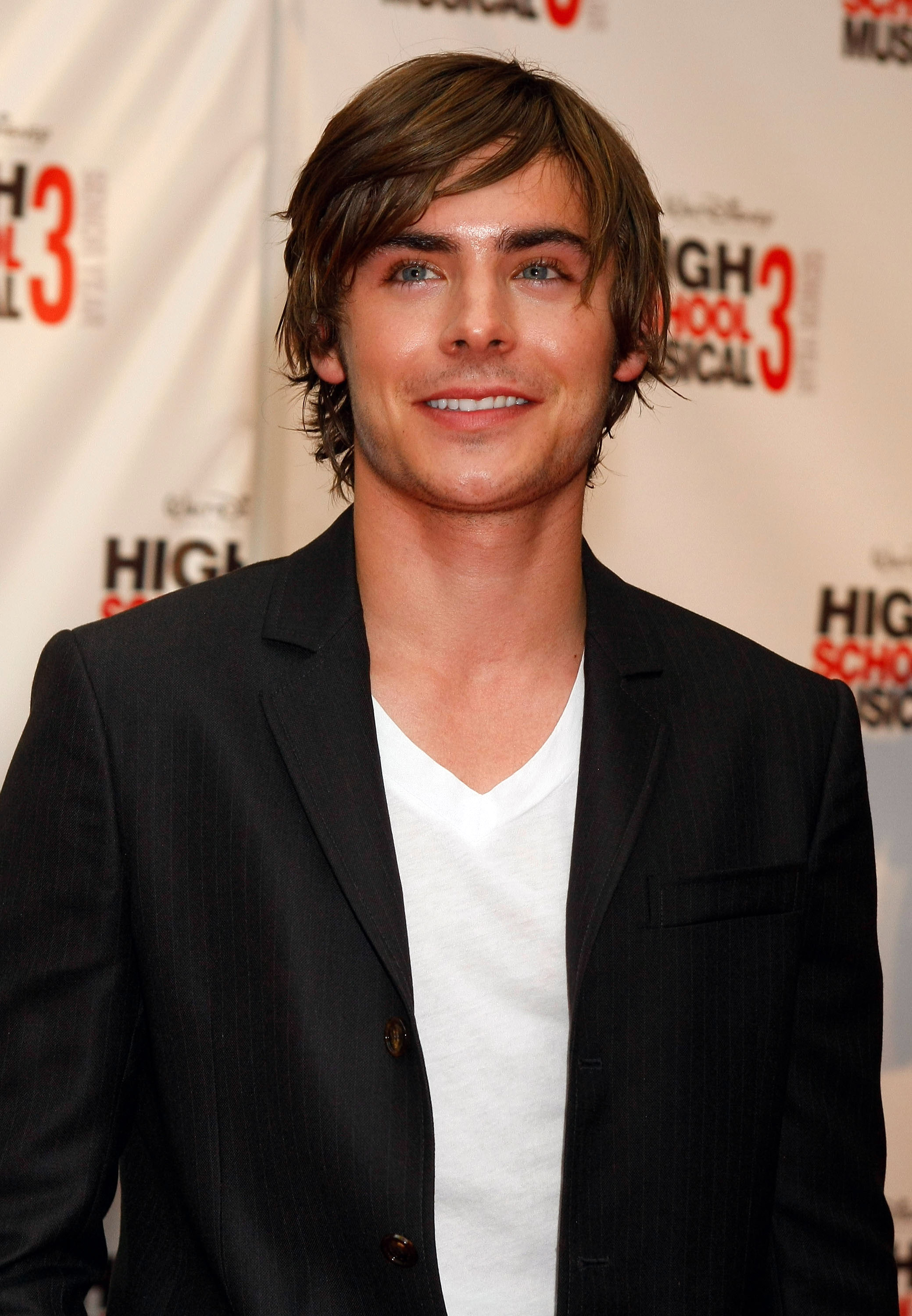 Zac Efron at the premiere of "High School Musical 3: Senior Year" on November 12, 2008, in Melbourne, Australia | Source: Getty Images