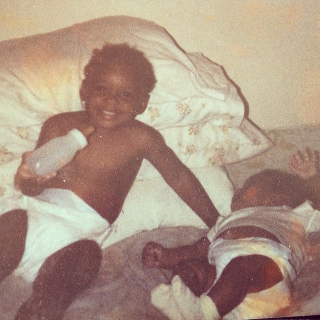 Childhood photo of Venus and Serena Williams, posted on September 11, 2014 | Source: Instagram/serenawilliams